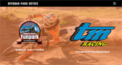 Desktop Screenshot of offroad-park-ostsee.de