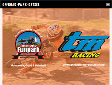 Tablet Screenshot of offroad-park-ostsee.de